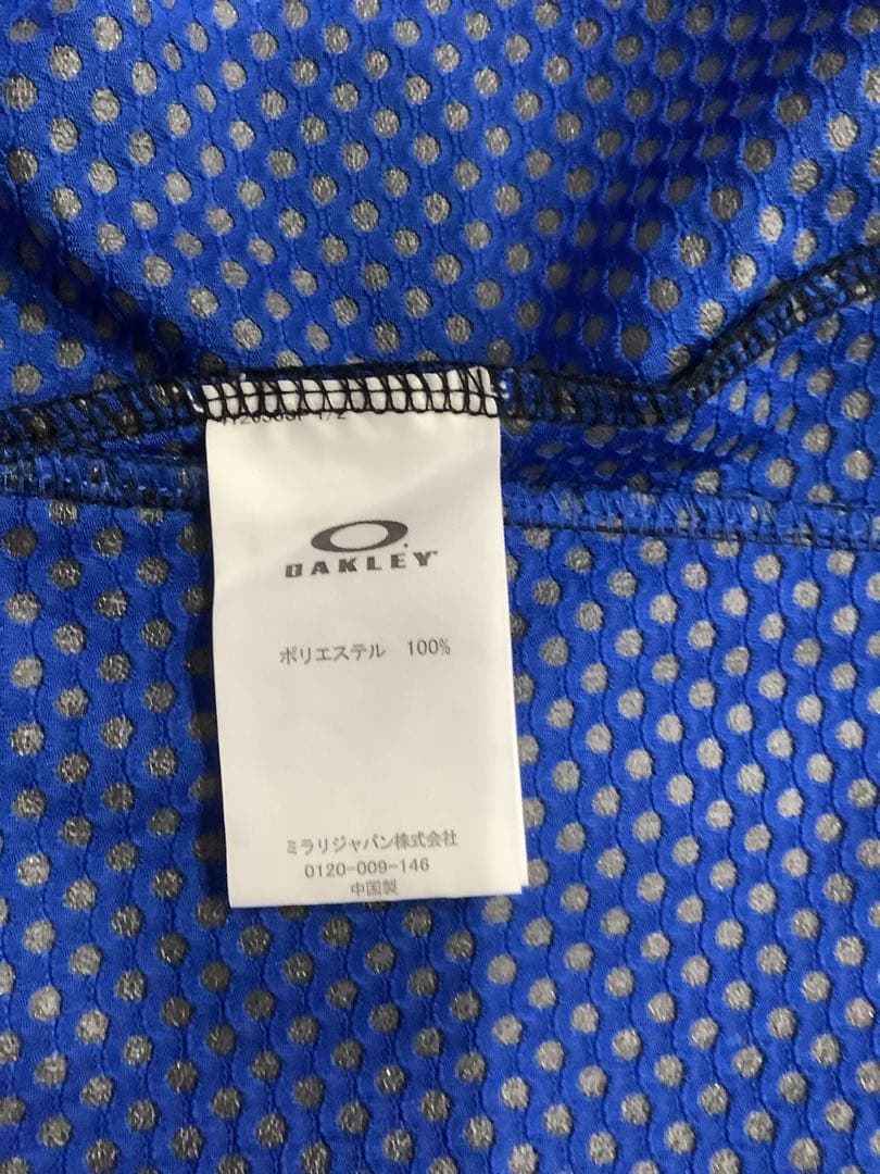 Oakley ブラック ナイロン　ゴルフジャケット