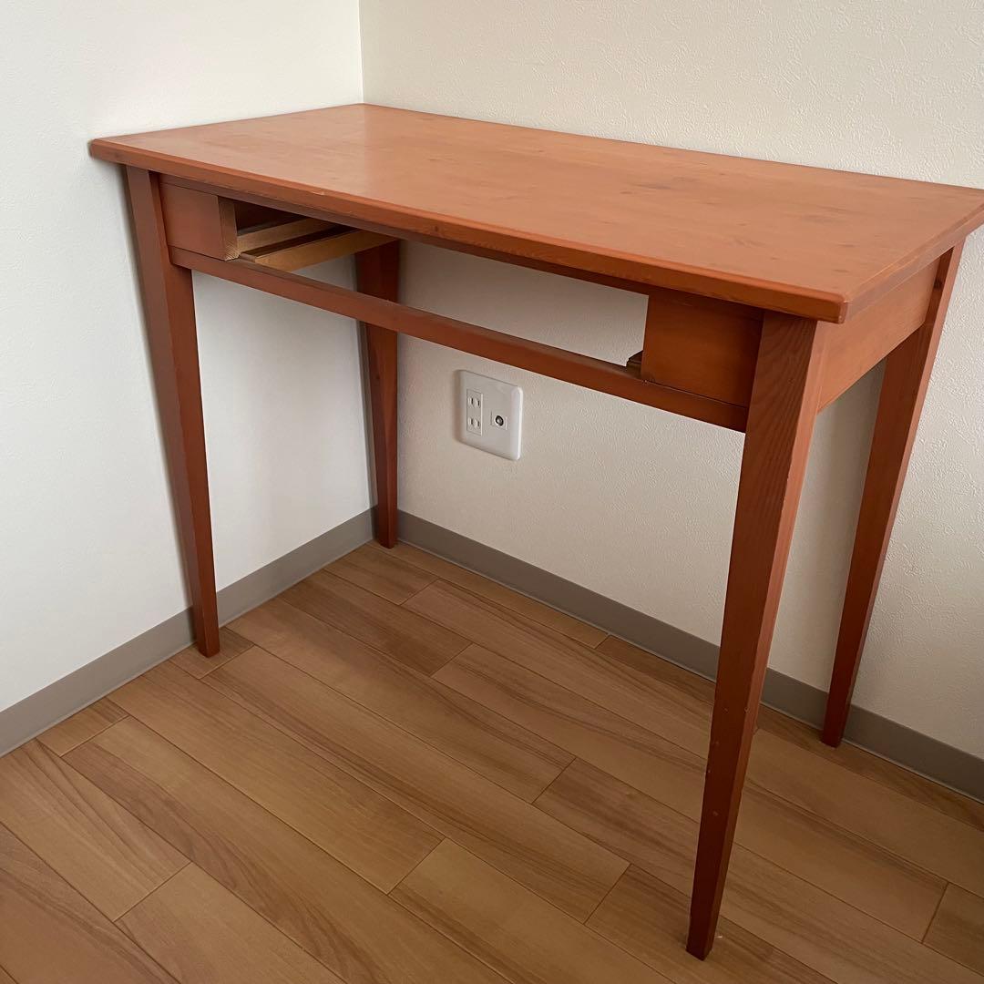 ドレッサー①※机のみ 鏡台 木製 パイン材 850×425×710