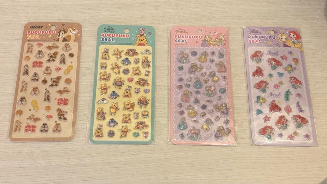 【新品未開封】ディズニープチドロップシール13枚セット(正規品)