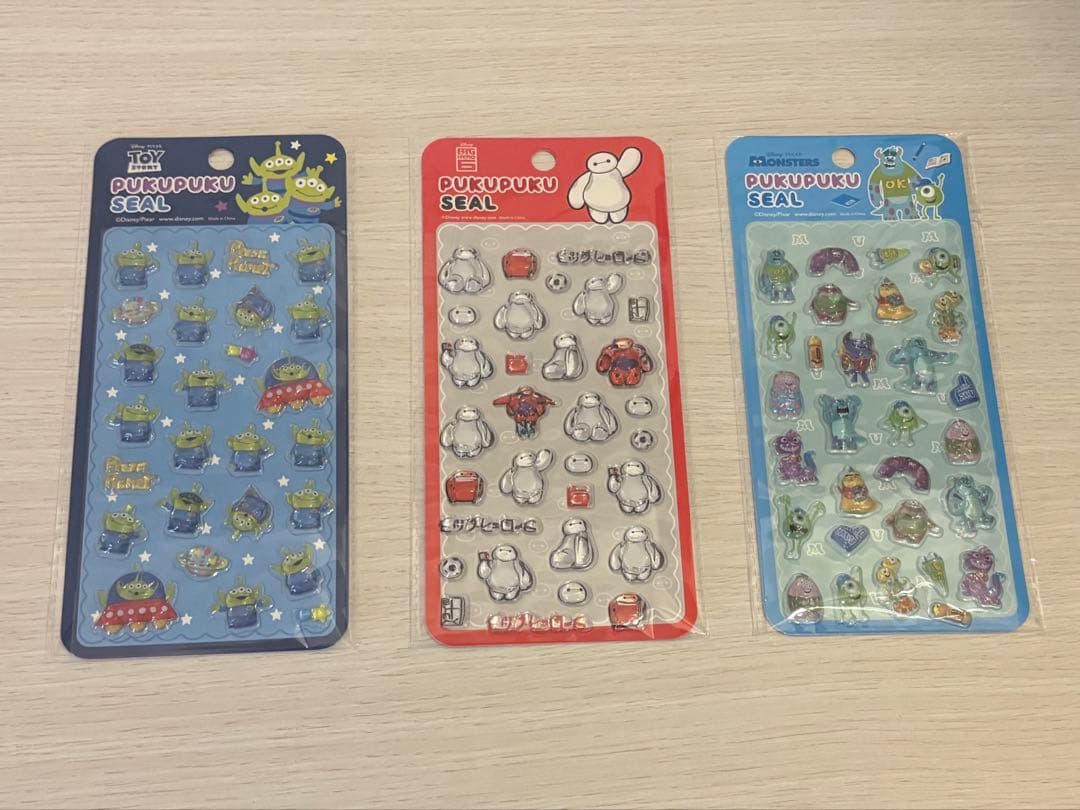【新品未開封】ディズニープチドロップシール13枚セット(正規品)