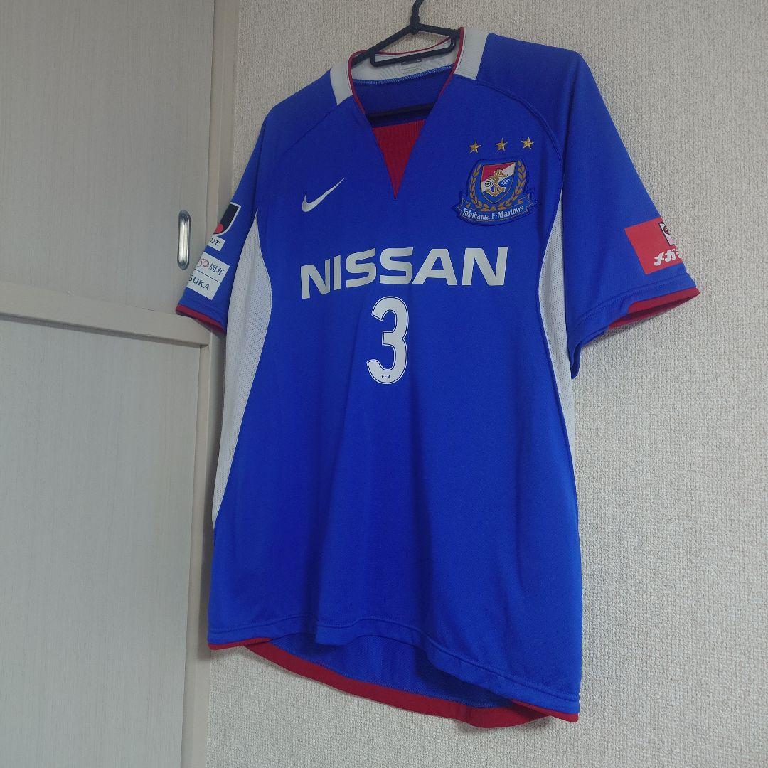 【美品】横浜Fマリノス2009年ホームユニ Lサイズ 松田直樹