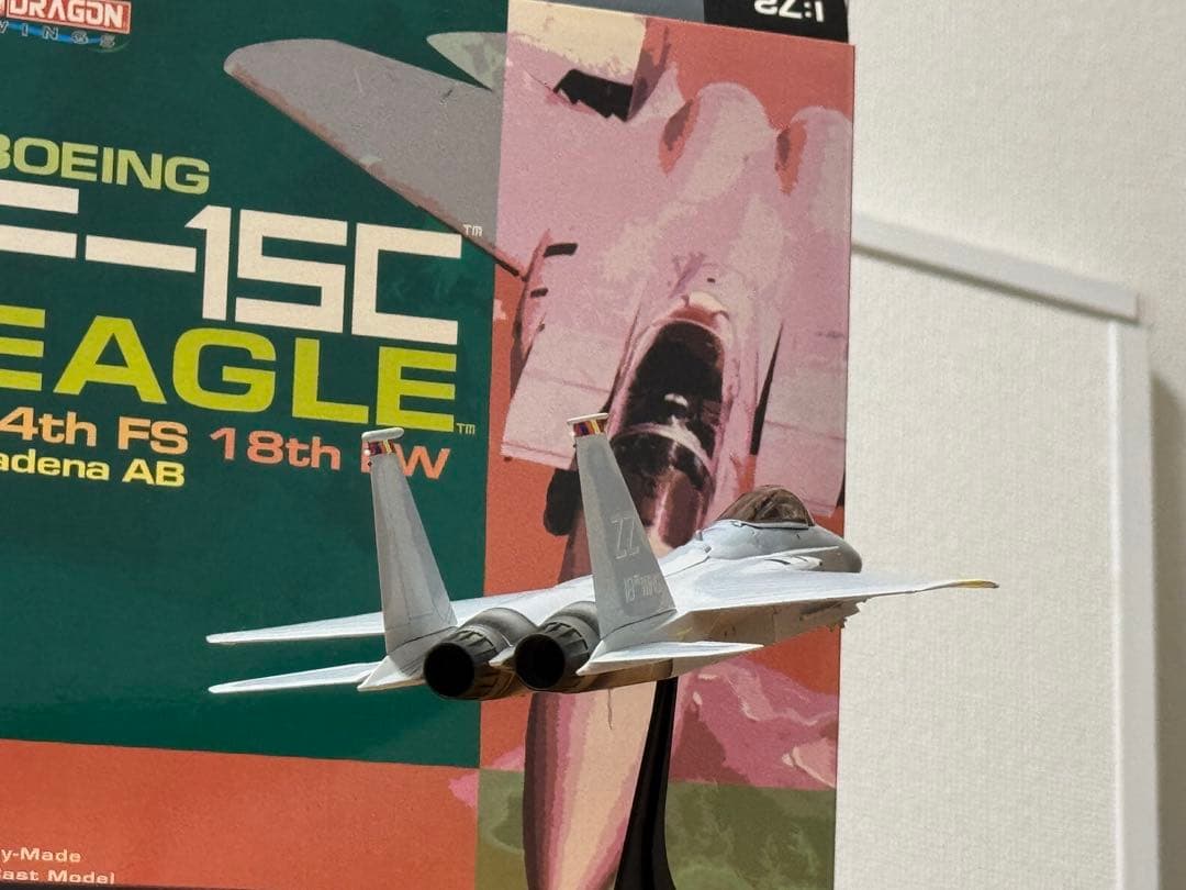 F-15D F-15C Eagle 2機セット ダイキャスト製