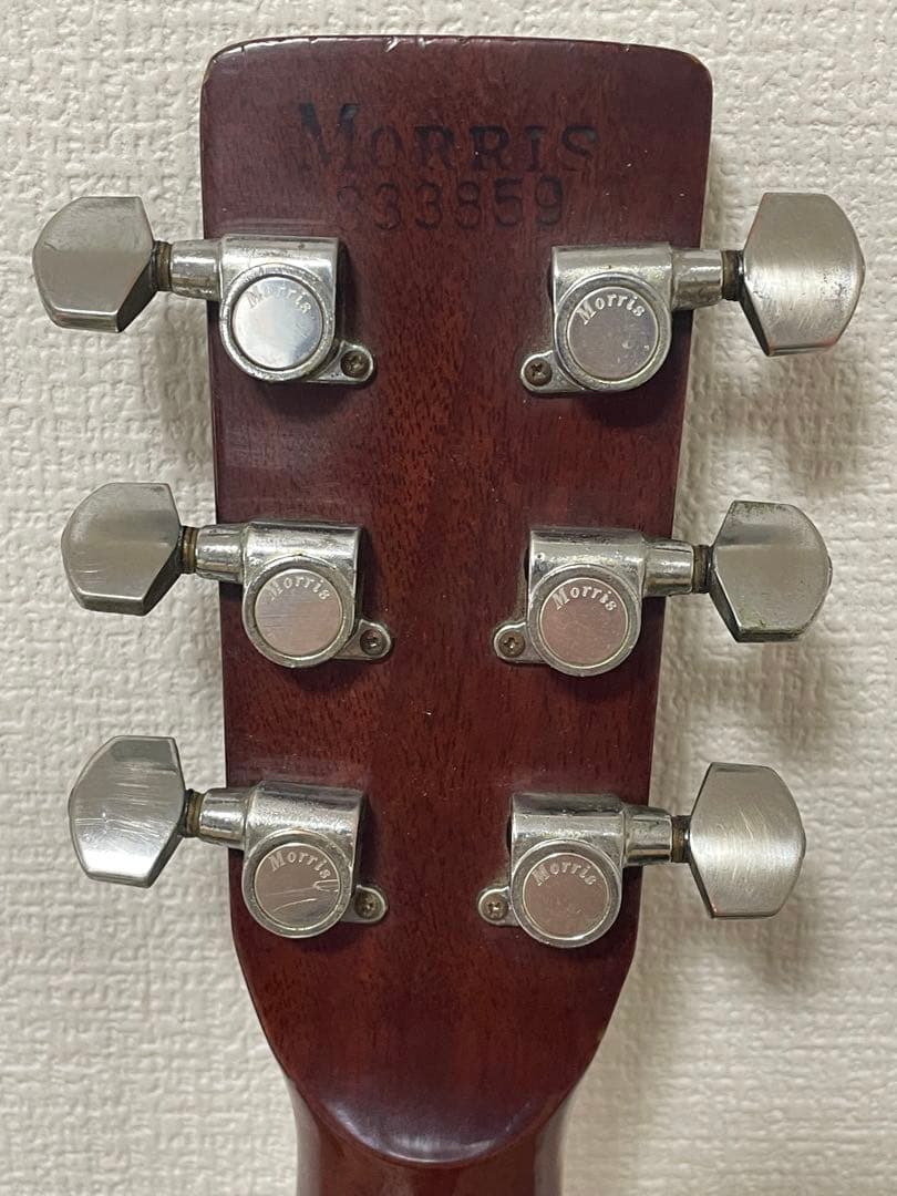 MorrisモーリスW-30アコースティックギターケース付