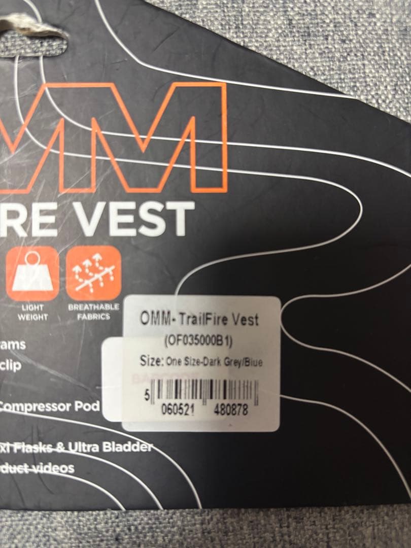 その他 OMM TRAILFIRE VEST