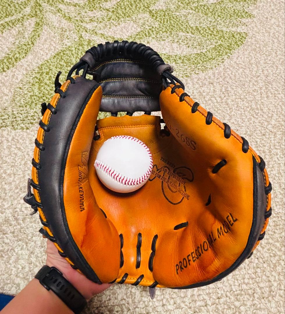 軟式　ハタケヤマ　キャッチャーミット　８型