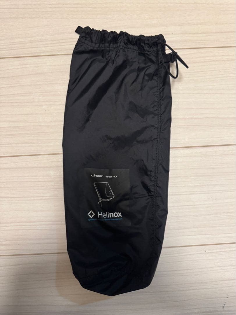【美品】Helinox ヘリノックス チェアゼロ ブラック 軽量