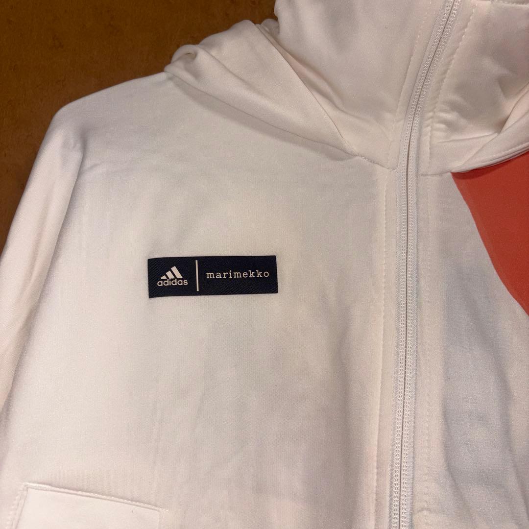 タグ付き新品未使用☆adidas × マリメッコ テニスジャケット パーカー　L