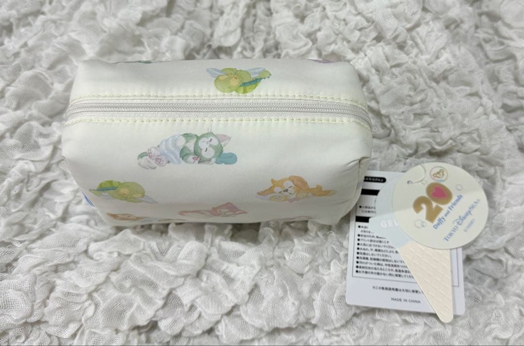ジェラートピケ ダッフィー ポーチ ディズニー ジェラピケ ダッフィー新品