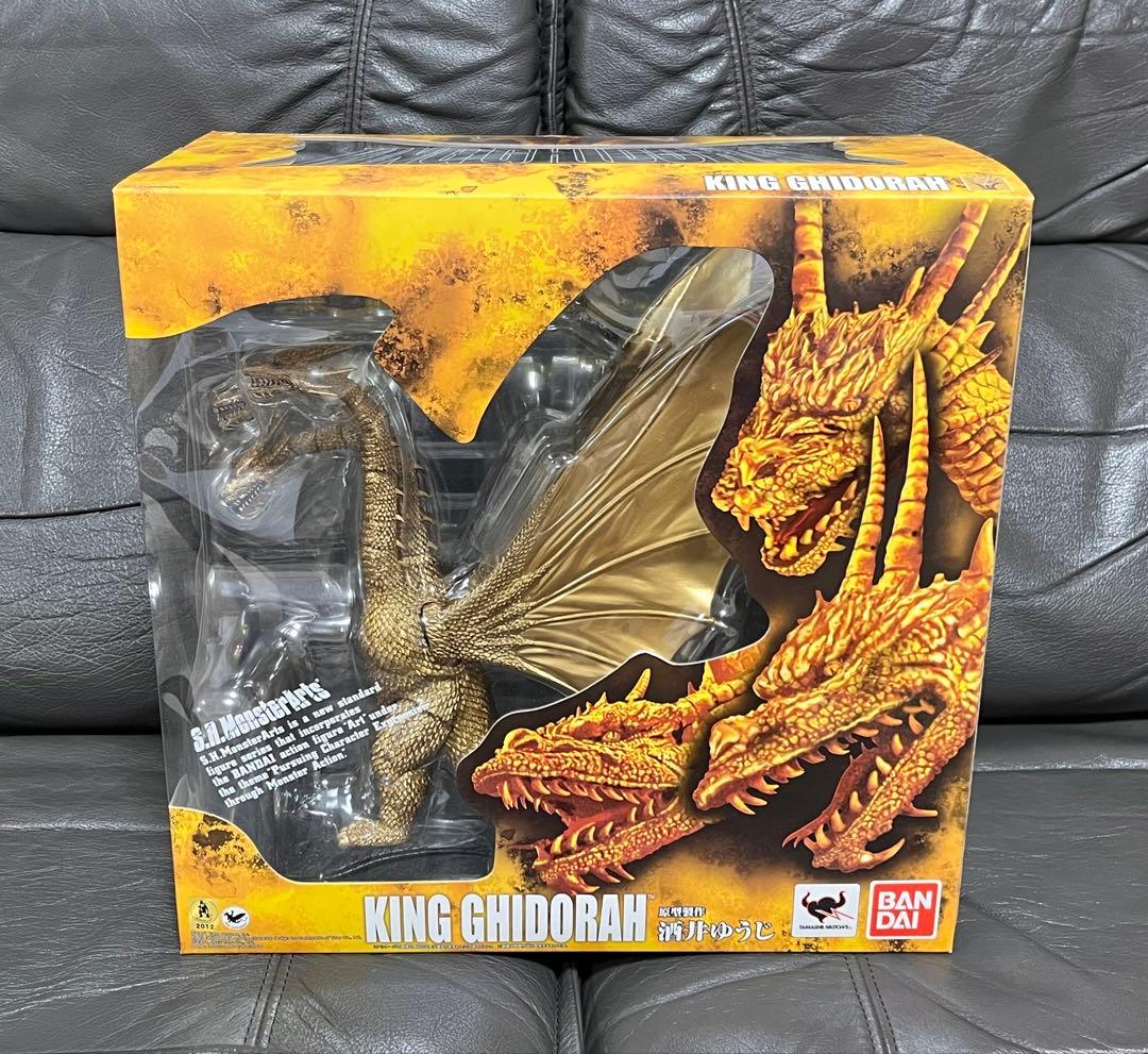 G*】様 【訳あり】S.H.MonsterArts キングギドラ 酒井ゆうじ原型