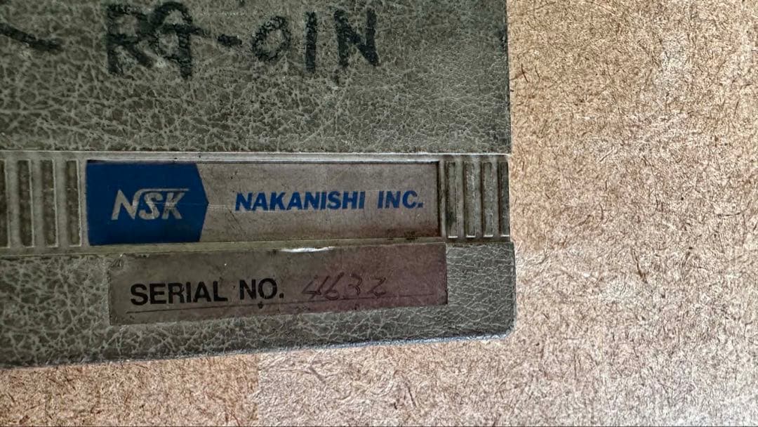 NSK ナカニシ の減速器 RG-01N 日本産