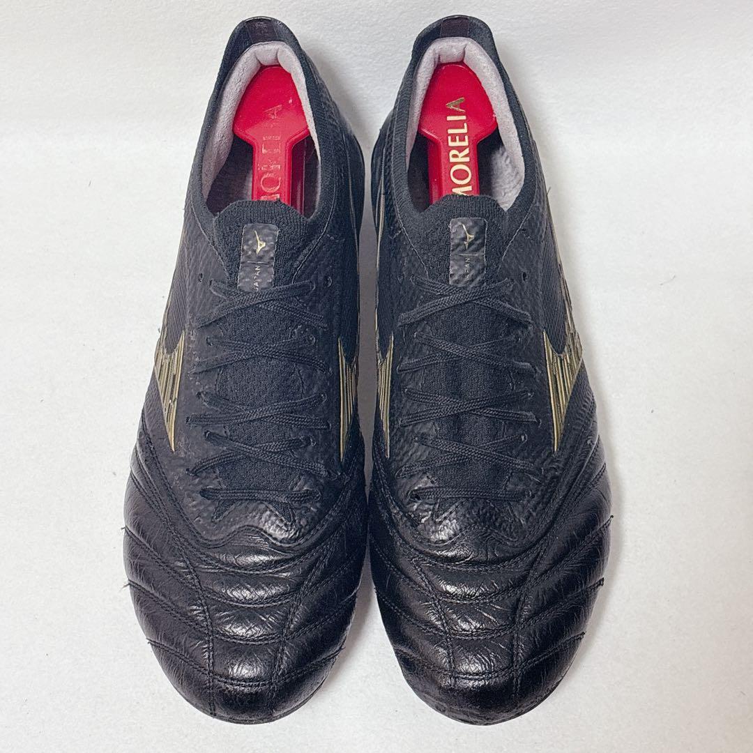 モレリアネオ 4β JAPAN 27cm ブラック　ゴールド　MIZUNO 限定