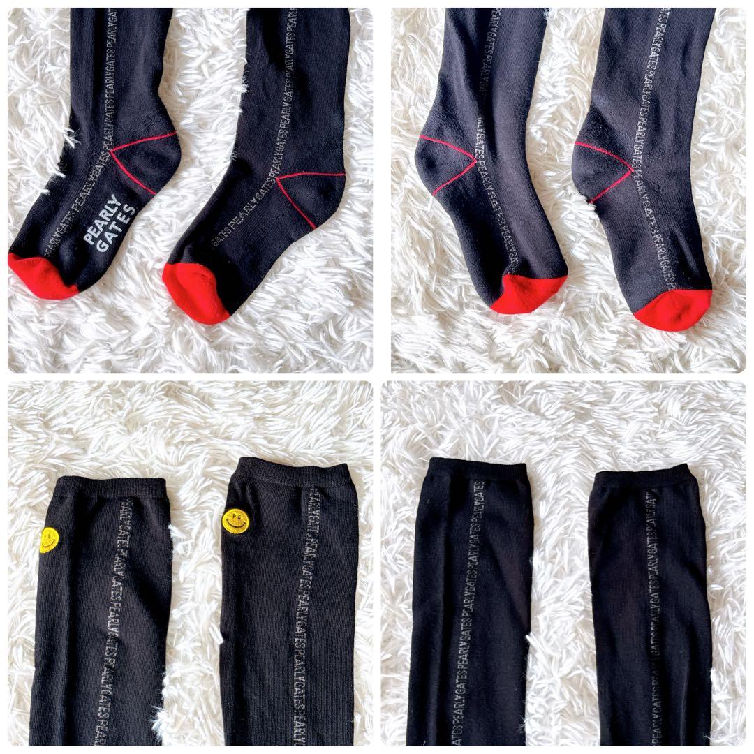 【極美品】パーリーゲイツ 3点セット モモコレポロ×ニットスカート×ソックス