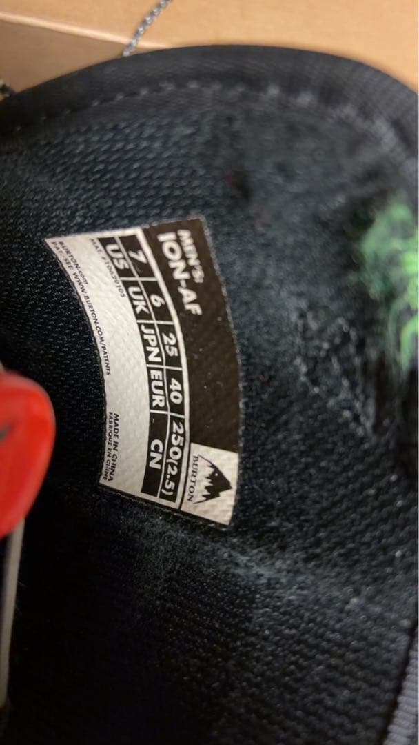 BURTON ION バートン アイオン ASIAN FIT
