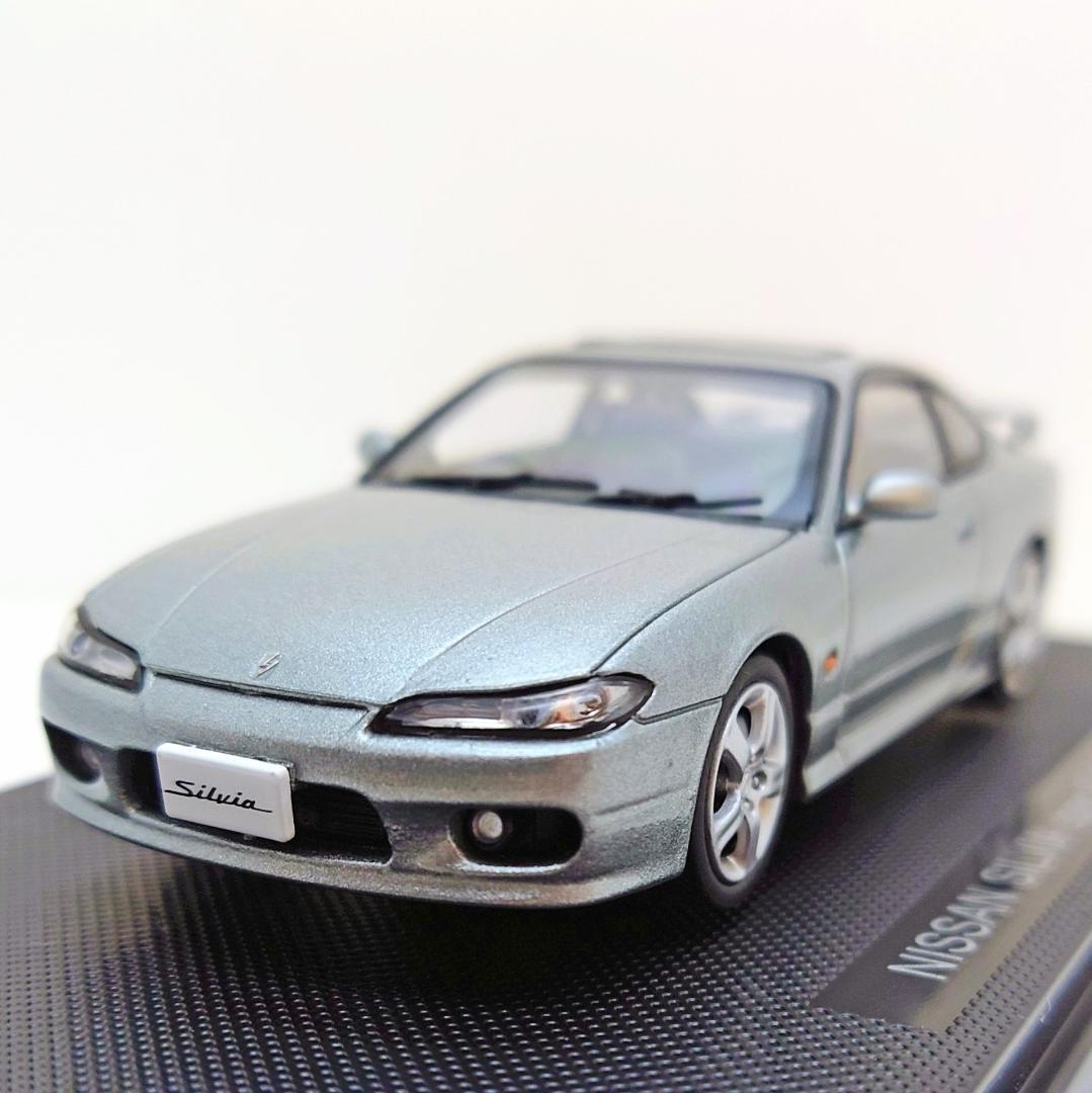 未使用　EBBRO　ニッサン　シルビア　スペックR　 S15　1999　シルバー