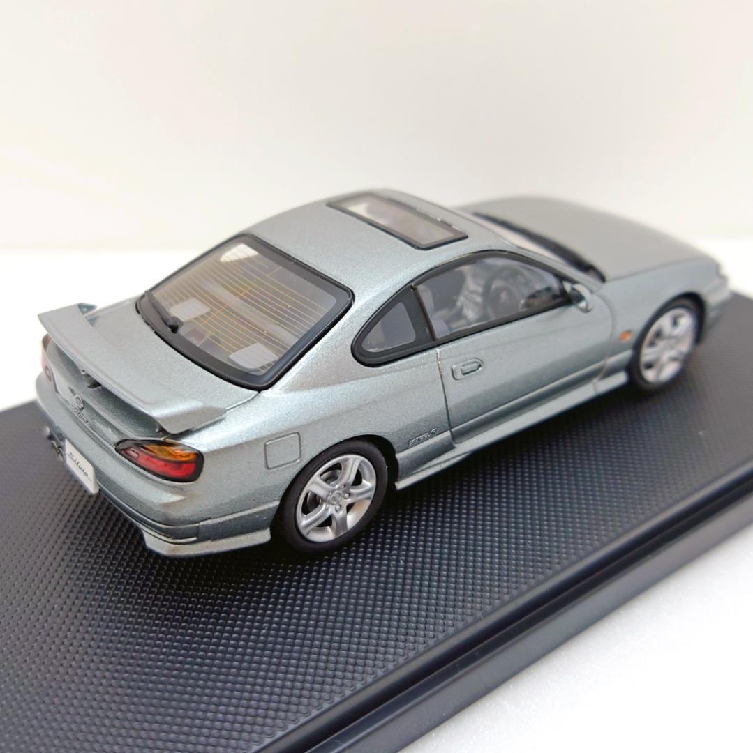 未使用　EBBRO　ニッサン　シルビア　スペックR　 S15　1999　シルバー