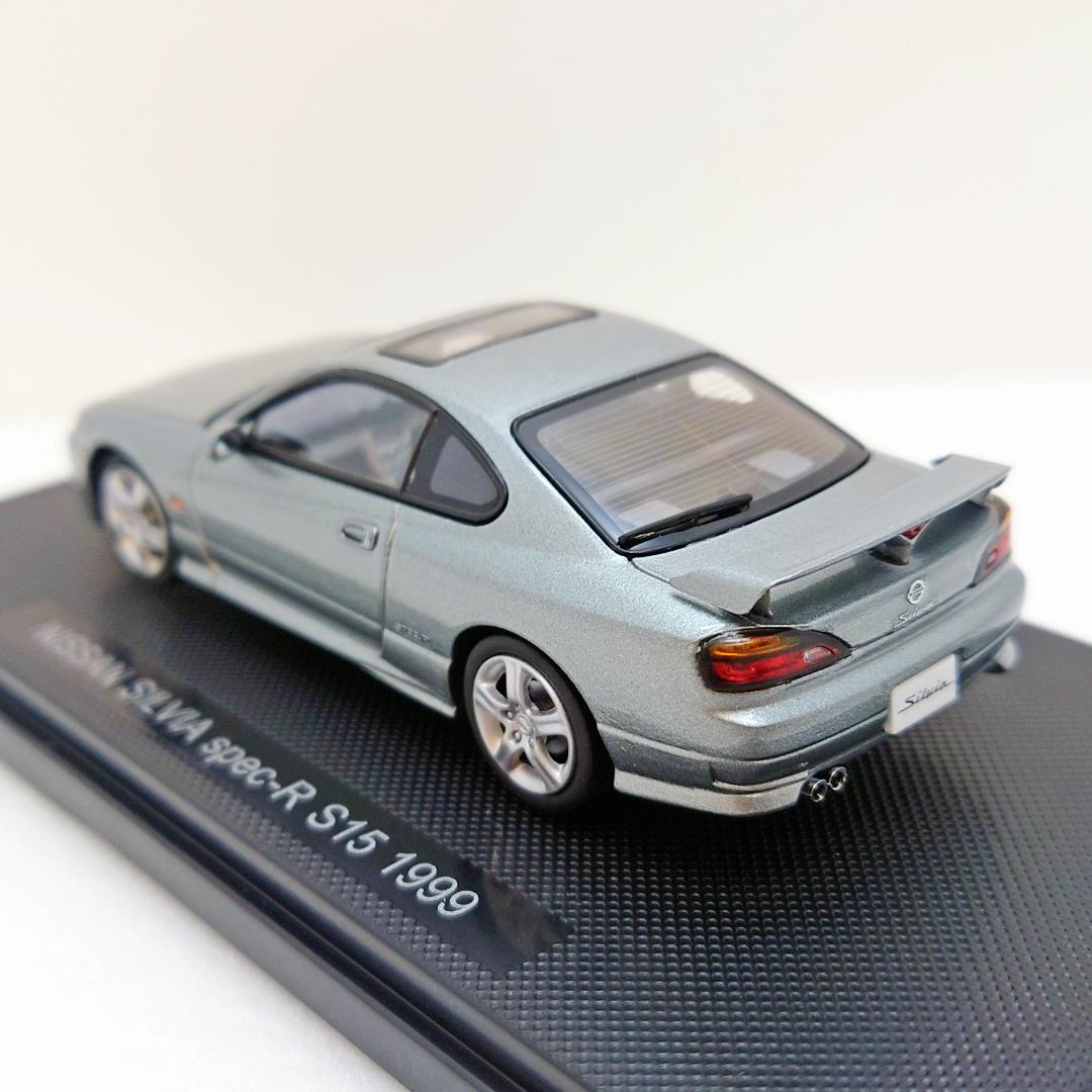 未使用　EBBRO　ニッサン　シルビア　スペックR　 S15　1999　シルバー