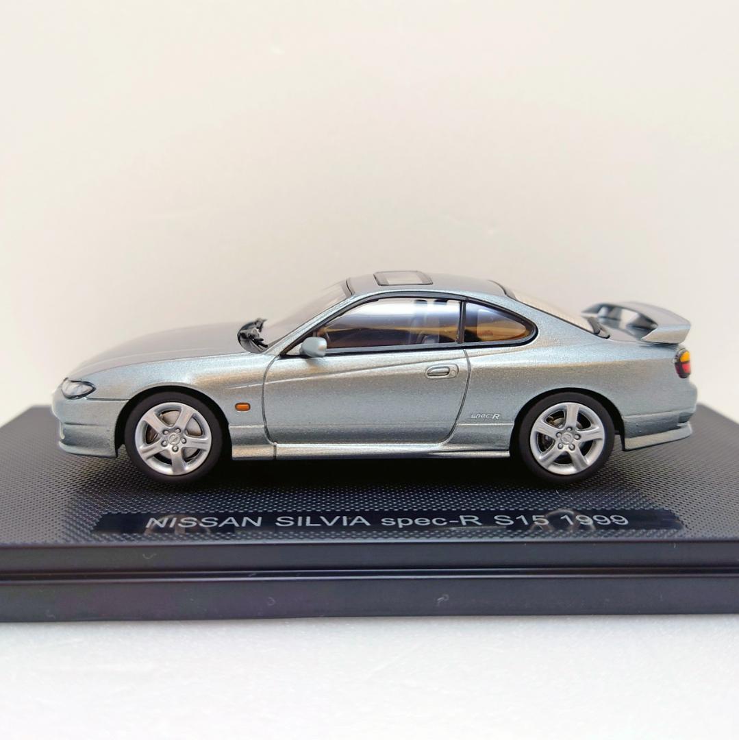 未使用　EBBRO　ニッサン　シルビア　スペックR　 S15　1999　シルバー