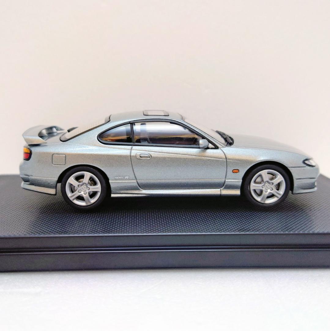 未使用　EBBRO　ニッサン　シルビア　スペックR　 S15　1999　シルバー