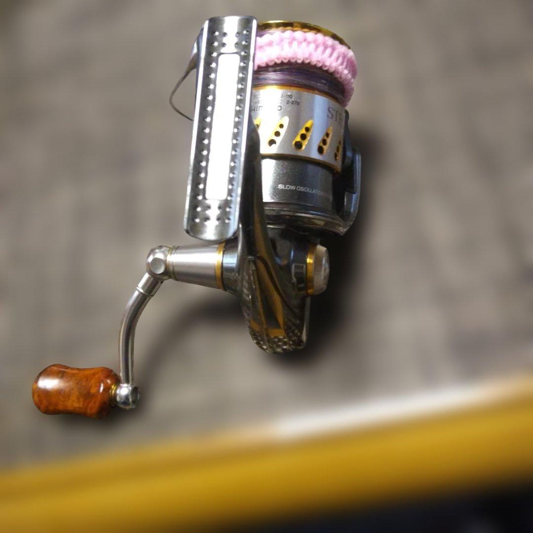 STELLA 4000 スピニングリール 木製ハンドル