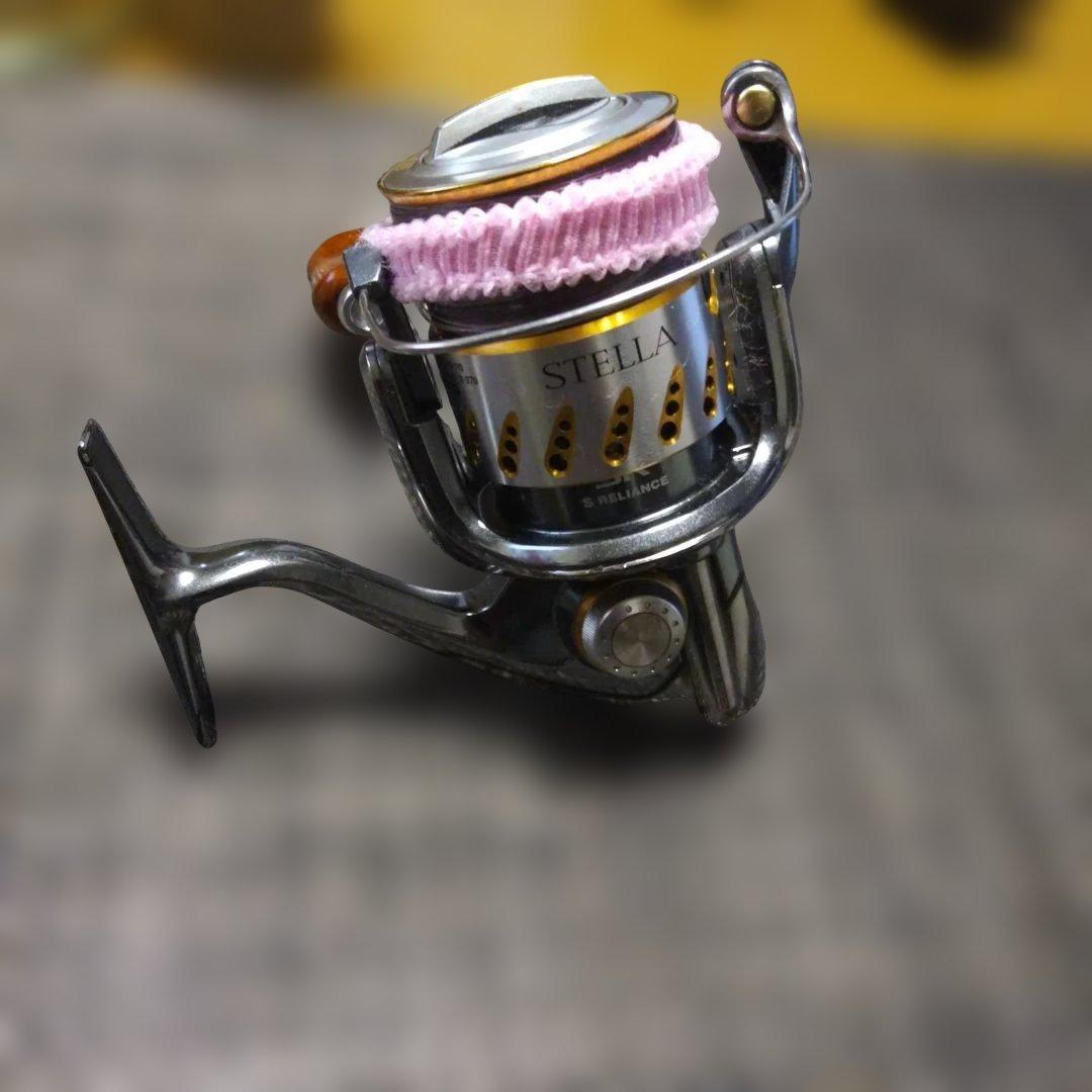 STELLA 4000 スピニングリール 木製ハンドル