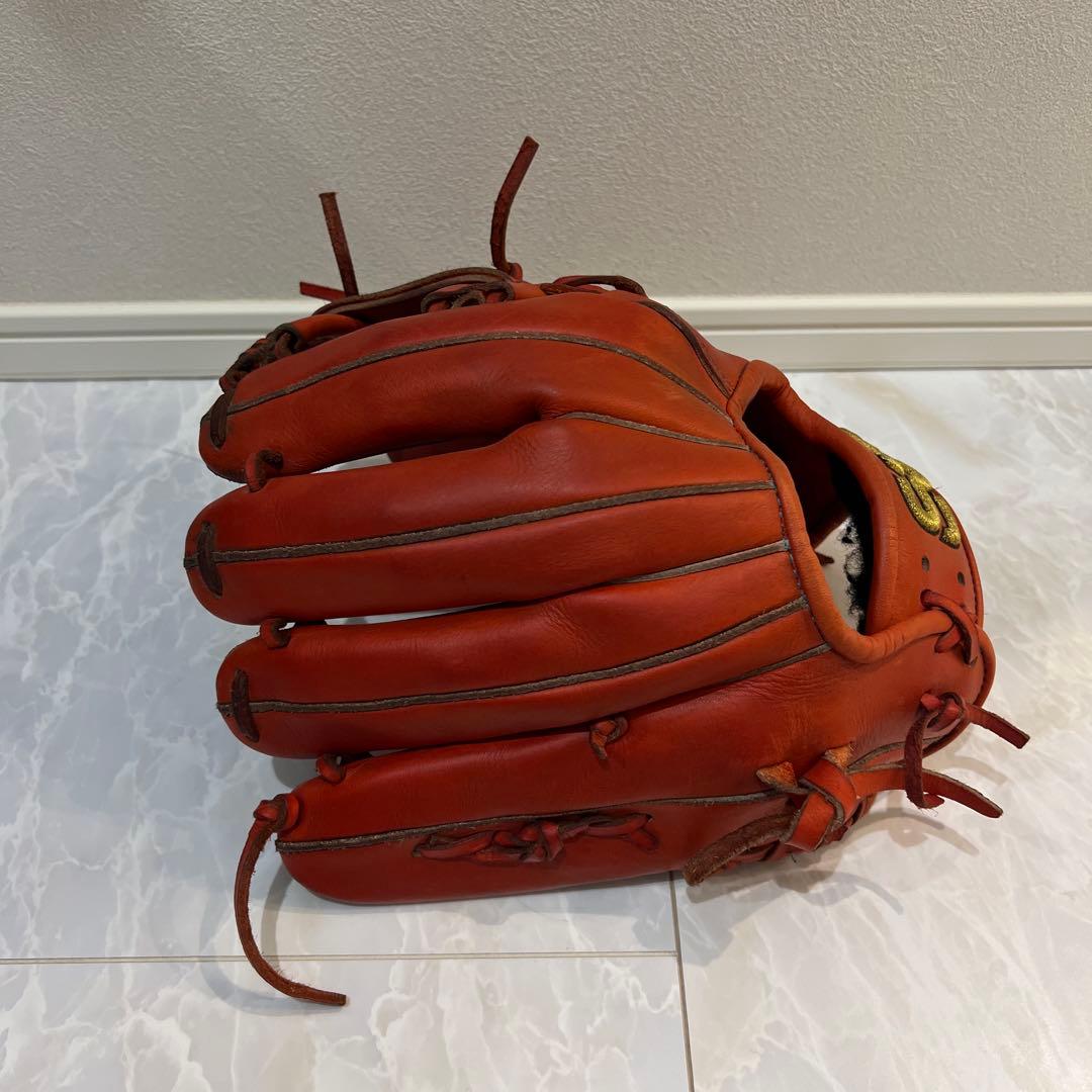 硬式オーダー内野用グローブ