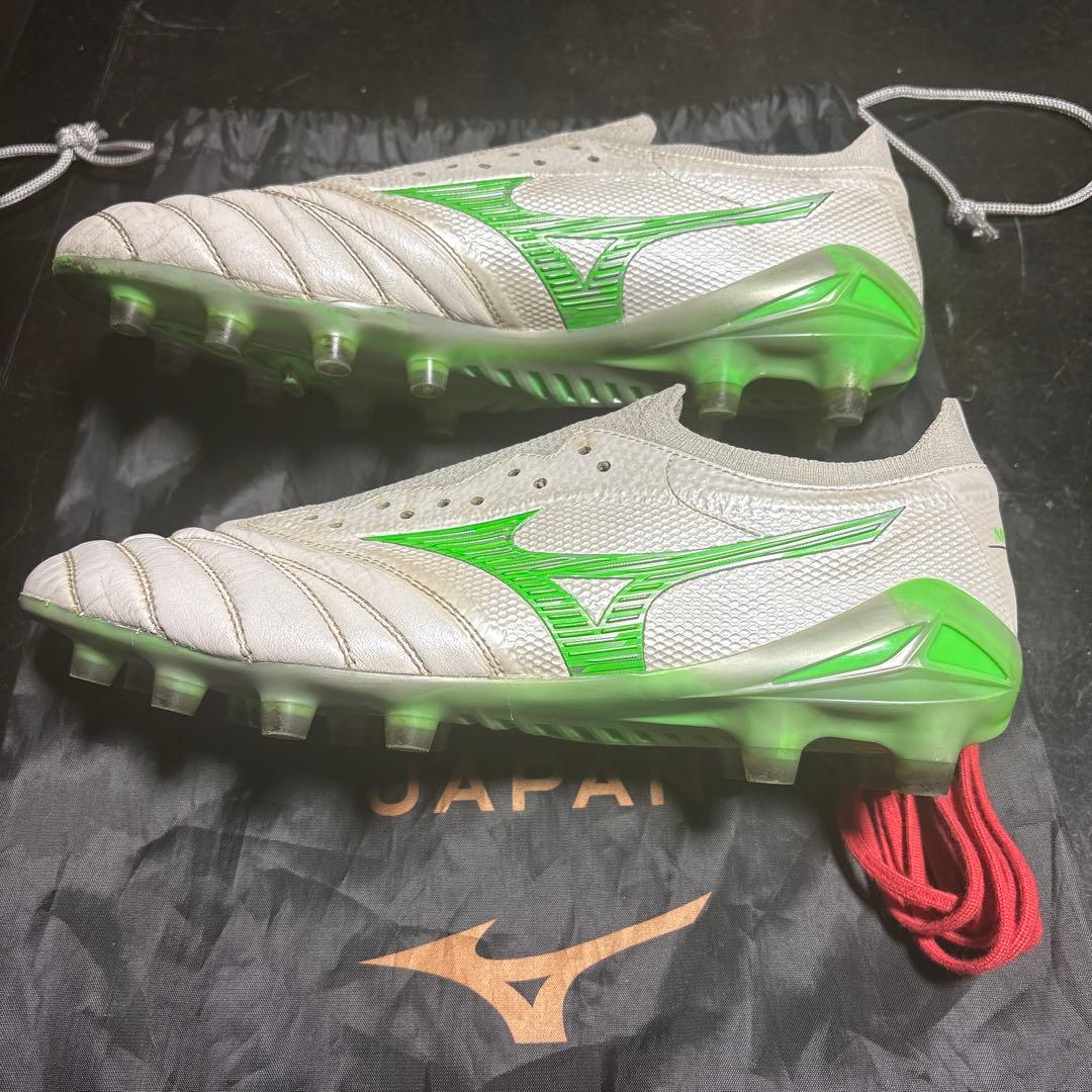Mizuno Morelia Neo lIII ホワイト/グリーン26.5cm