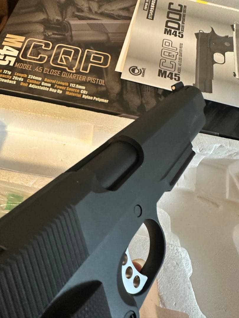 カーボン8 CQP M45 エアガン CO2ガス