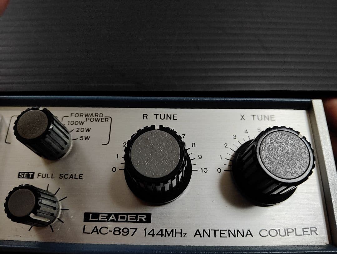 LEADER LAC-897　 144Mhz　ANTENNA COUPLER