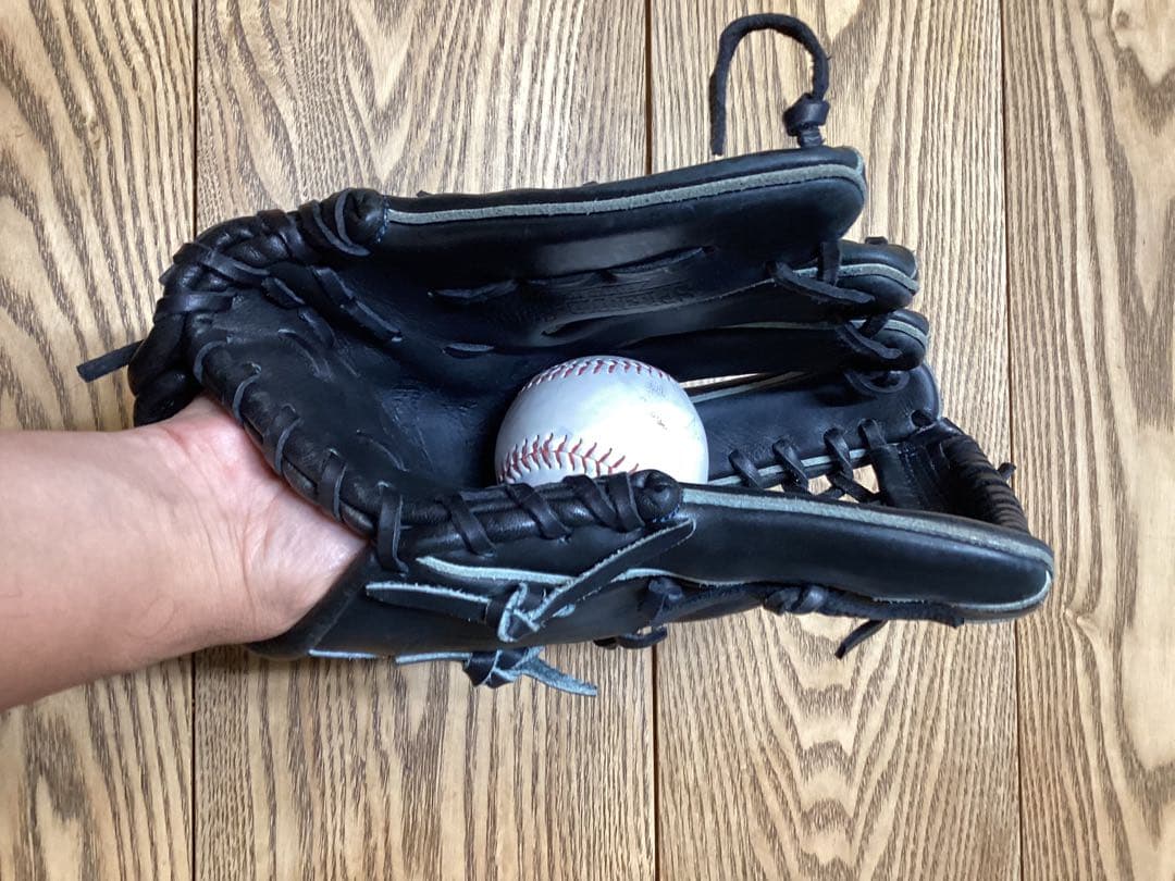 【レア】硬式 野球 グローブ 左 リーグスター 投手用 外野手用 高校野球 中学