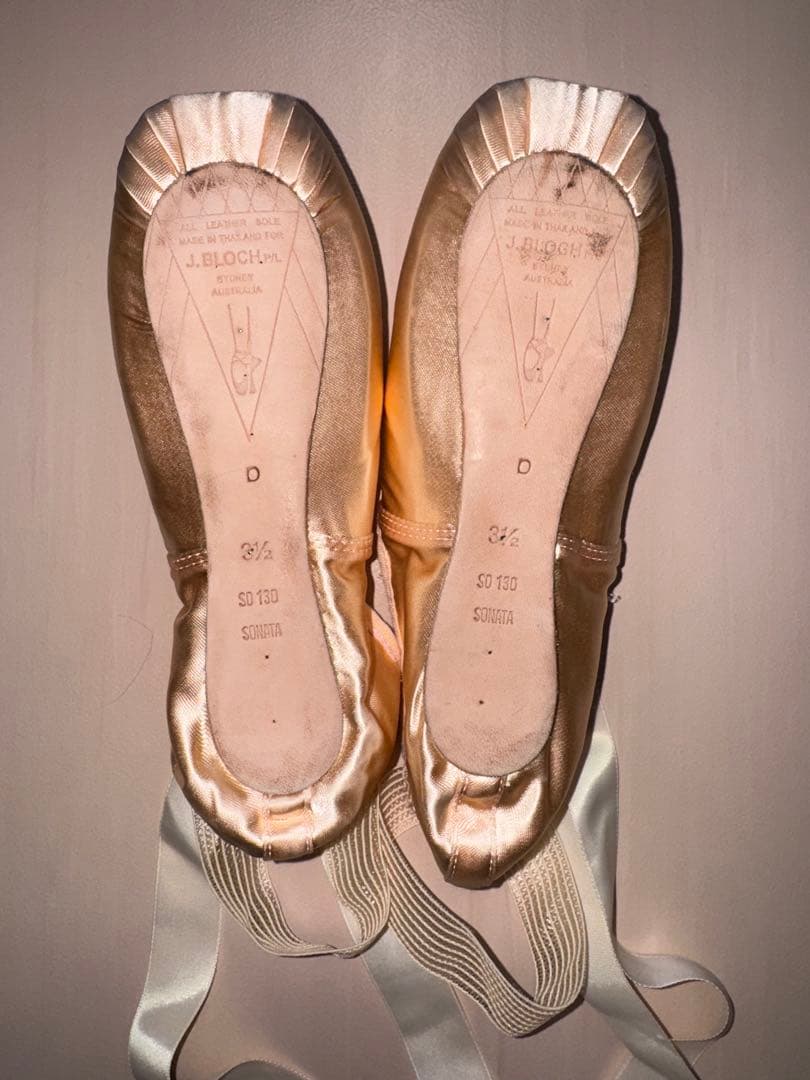 トゥシューズ BLOCH Sonata 3.5 D サテンピンク