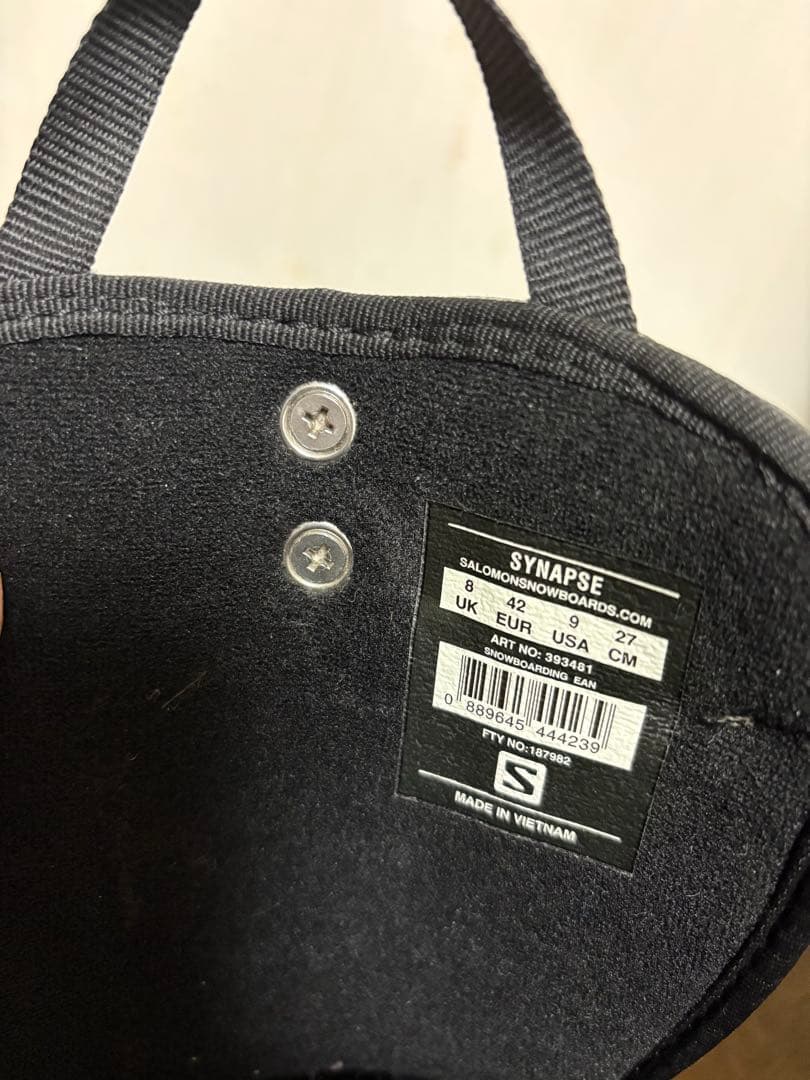 Salomon boots SYNAPSE シナプス　27.0cm中古品