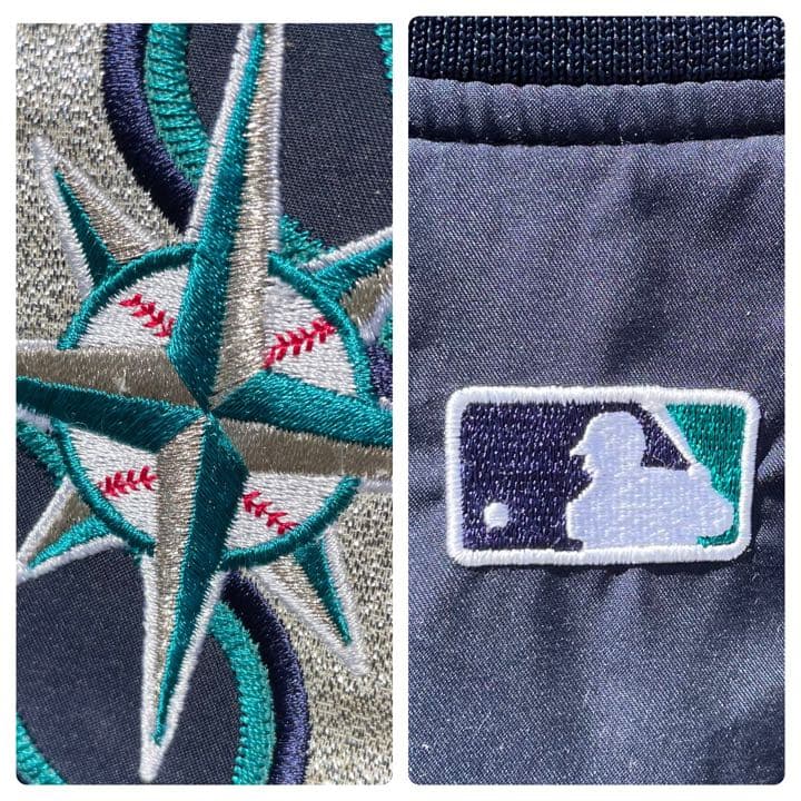 Majestic 90s~00s MLB S.マリナーズ 古着 プルジャケット