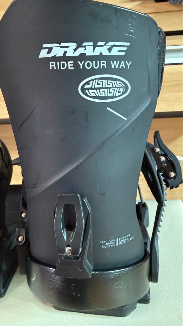 DRAKE SUPERSPORT M/L 美品 ブラック 23/24 値下げ不可