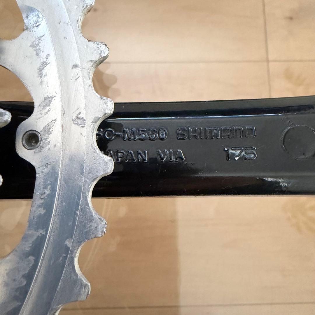 SHIMANO DEORE LX fc-m560 クランクセット