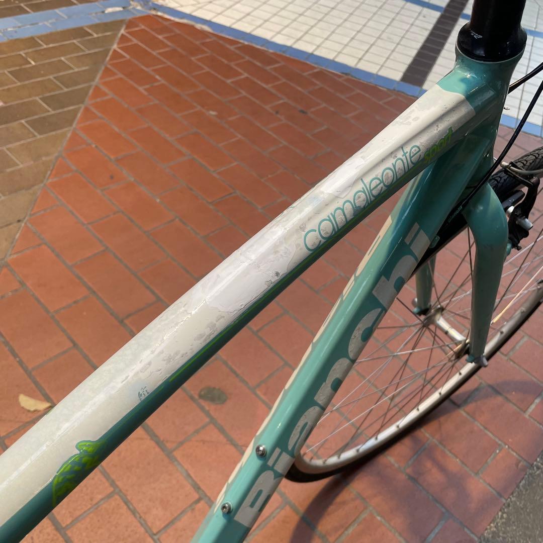 【美品】 ビアンキ カメレオンテ タイヤチューブ新品 発送可 165cm-175