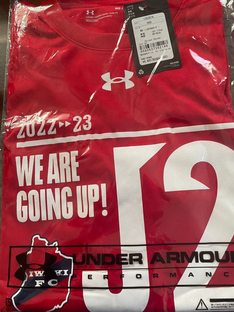 いわきfc J2昇格限定記念Tシャツ