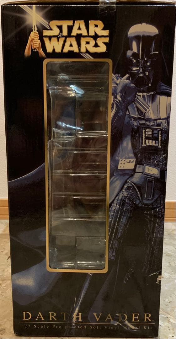 未開封新品STAR WARS Darth Vader ソフトビニール組立キット