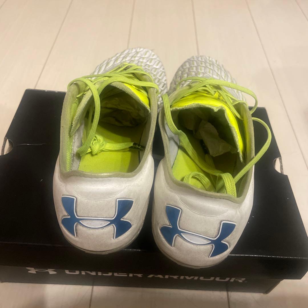 Under Armour サッカーシューズ スパイク　白26.5cm