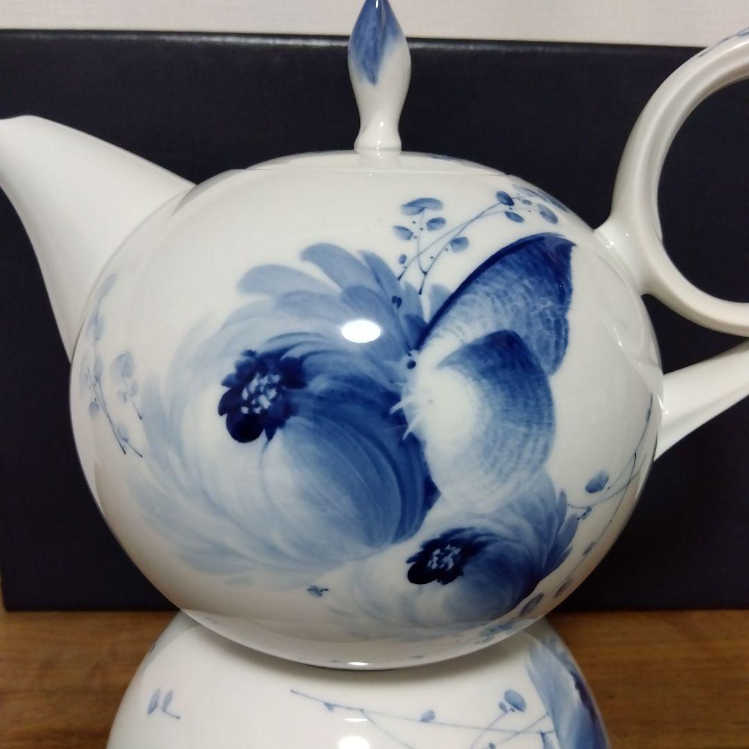 超美品 Meissen マイセン 青い花 ウォーマー＆キャンドルホルダー
