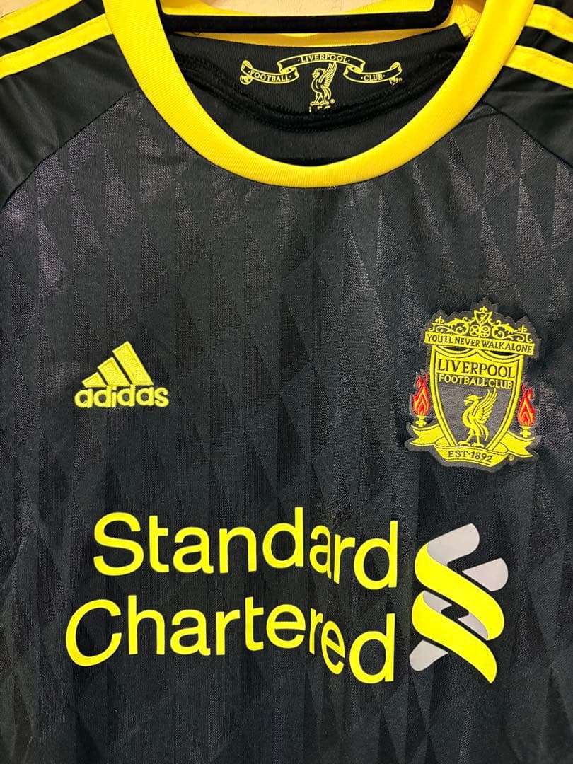 adidas リバプールFC 2010-2011 ブラック イエロー