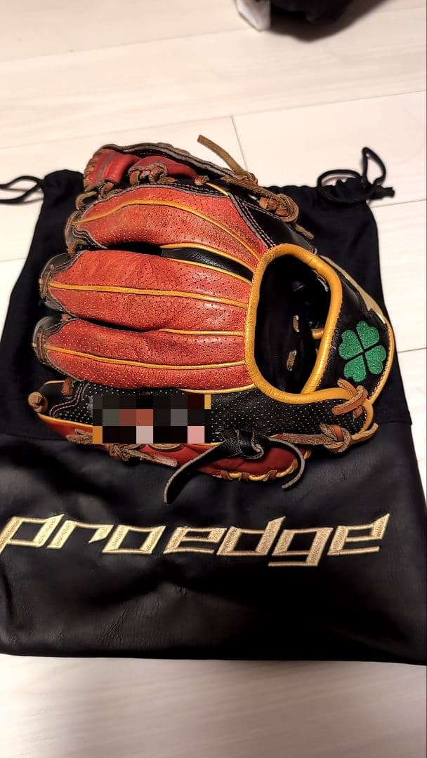 良型！　SSK　プロエッジ　内野用　軟式オーダーグラブ