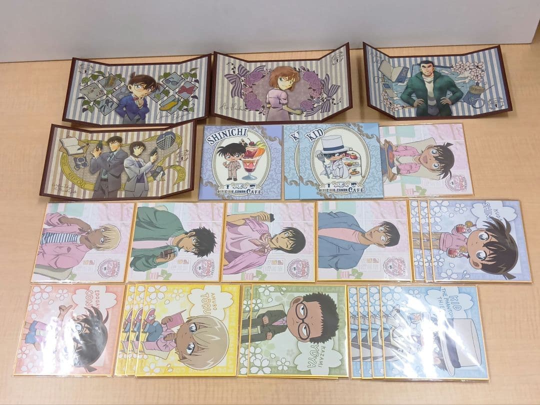 ❶名探偵コナン 色紙 特典 紙類 ステッカー クリアカードなど まとめ売り