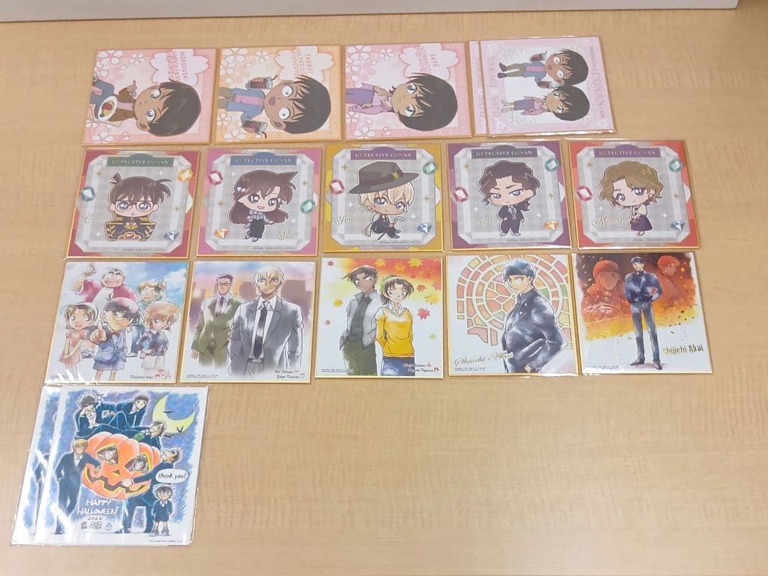❶名探偵コナン 色紙 特典 紙類 ステッカー クリアカードなど まとめ売り
