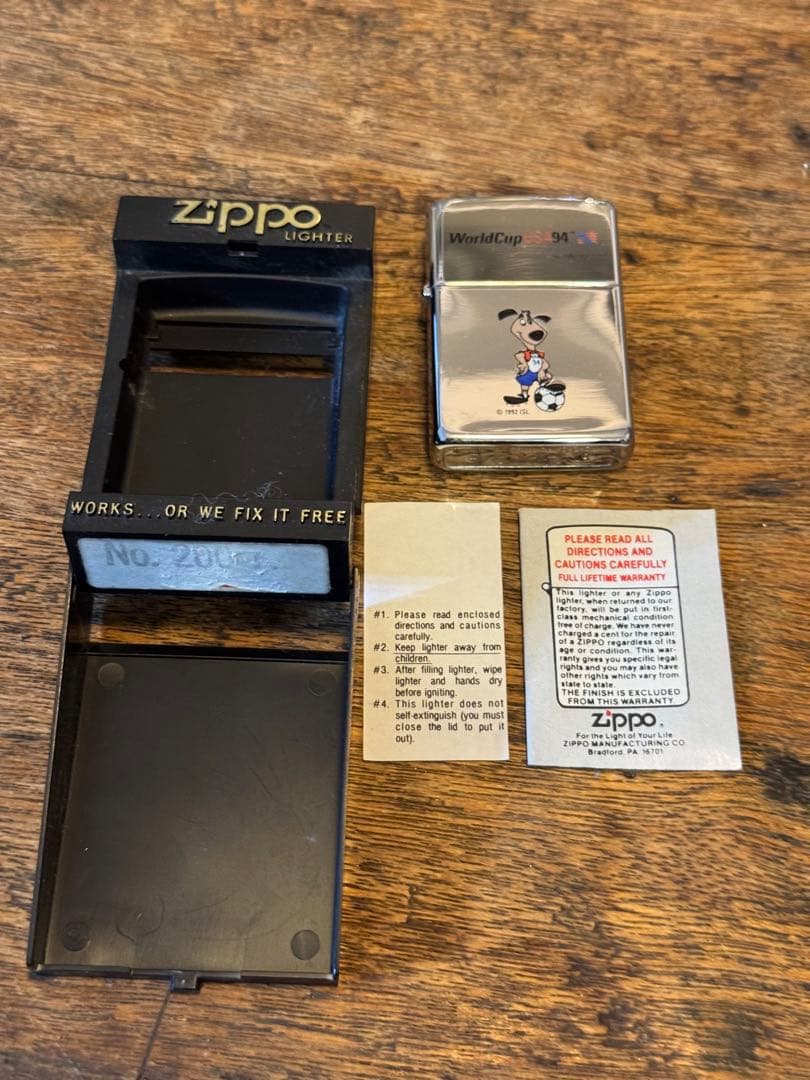 zippo ワールドカップ　World Cup 94 未使用品