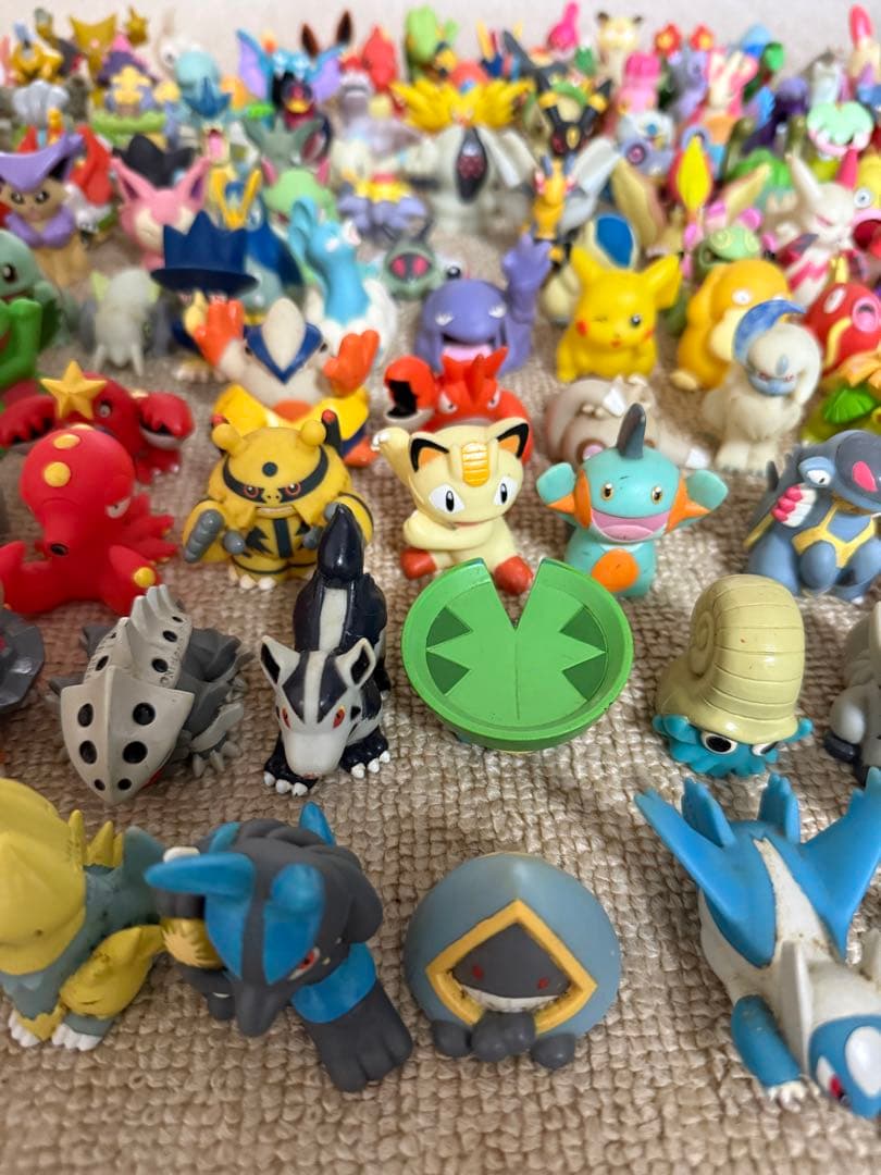ポケットモンスター　210体　指人形フィギュア　レア