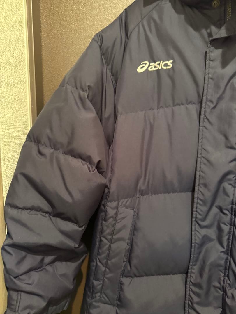 ASICS ダウン ベンチコート　Mサイズ
