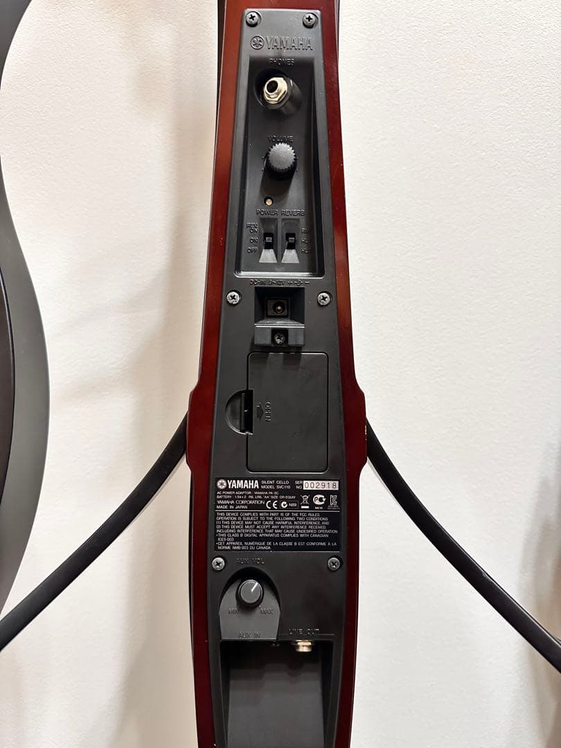 YAMAHA サイレントチェロ SVC110 ケース&スタンド付き