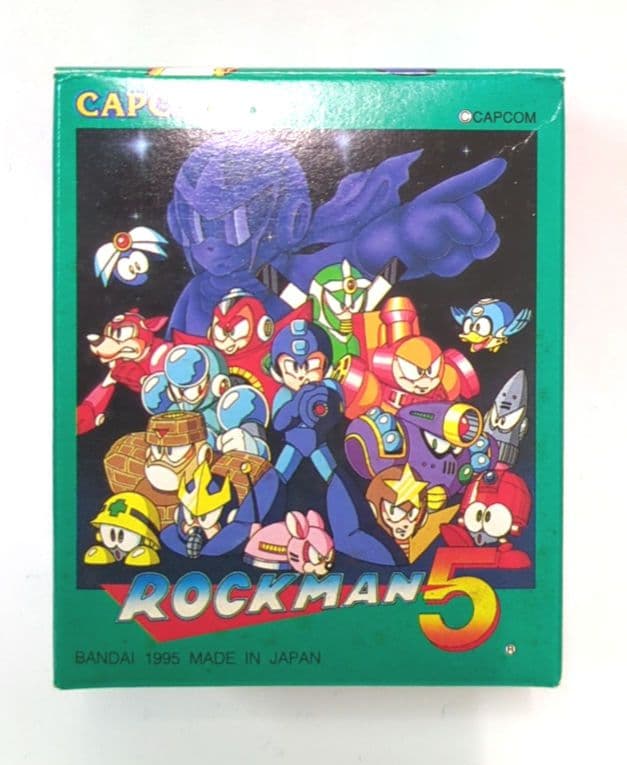 ロックマン5　消しゴムフィギュア　ロックマングラフィティ　ブルース