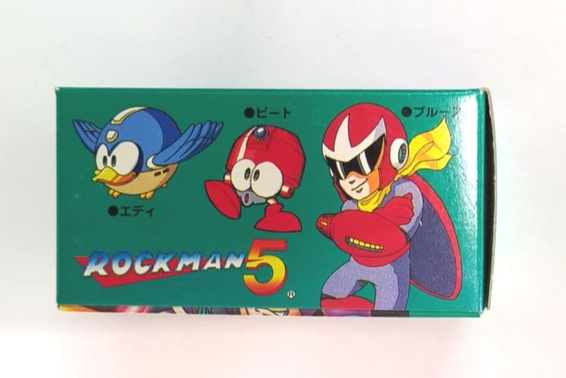 ロックマン5　消しゴムフィギュア　ロックマングラフィティ　ブルース