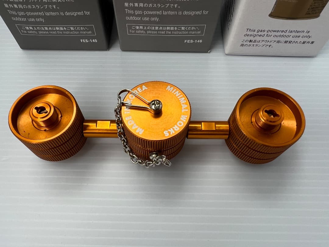 ⭐️【未使用】スノーピーク　ノクターン限定３台＋ミニマルワークス分配器のセット